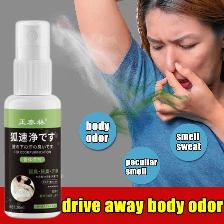Original Body Odor Underarm Odor Spray (30ml) Deodorant Spray Underarm Deo Spray Permanent