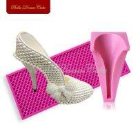 【hot】 2PCS/SET Heel Shoes Mold amp; for Fondant Decoration Silicone Decorating Tools Bakeware LFM-30/SM-230 ！