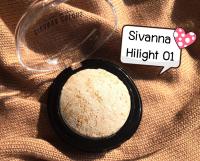 SIVANNA FANTASTIC HILIGHT DU 105-01 ซิลวานาไฮไลท์สีขาวประกายทอง เบอร์ 01