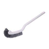 Plastic Long Handle Curved Plastic Toilet Cleaning Brush Corner Rim Cleaner Bathroom Home Cleaning Tools