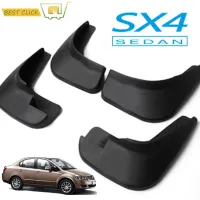 Car Mud Flaps For 2007-2013 Suzuki SX4 4-Door Sedan Mudflaps Splash Guards Mud Flap Mudguards Fender 2008 2009 2010 2011 2012