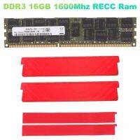 DDR3 16กิกะไบต์1600เมกะเฮิร์ตซ์ RECC RAM ระบายความร้อนเสื้อกั๊ก PC3-12800หน่วยความจำ240Pin 2RX4 1.35โวลต์ REG ECC RAM Meme สำหรับ X79เมนบอร์ด