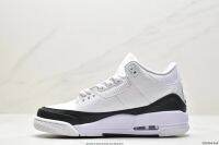 NEW 【พร้อมส่งของแท้?/ รุ่นนี่ใส่ตรงไซส NIKE Fragment Design x Air Jordan 3 AJ3แฟชั่น รองเท้ากีฬา（สินค้าพร้อมกล่อง อุปกรณ์ครบ จัดส่งฟรี）