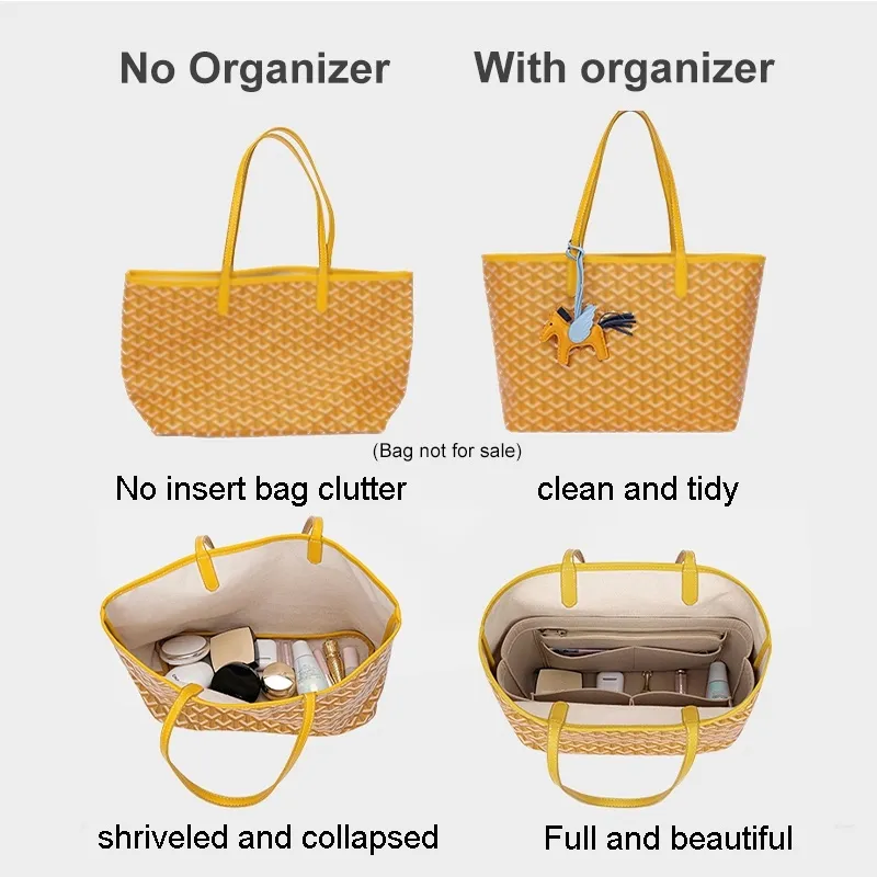 Bag Organizer for Goyard Saint Louis PM (Organizer Type C)