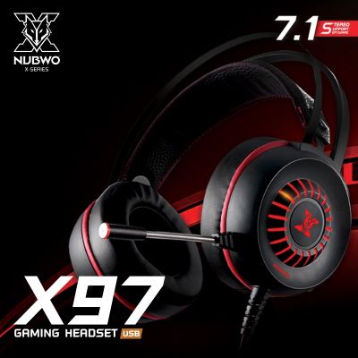 NUBWO X97 หูฟังเกมมิ่ง กับเสียงแบบ 7.1 Surround Sound GamingHeadset