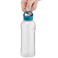 ขวดน้ำพลาสติก ขวดน้ำพกพา (Tritan) ฝาเกลียว Water Bottle 0.8 ลิตร QUECHUA 100 PLASTIC (TRITAN) SCREW TOP HIKING ขวดใส่น้ำ