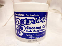 น้ำมัน Cocount NigeriaWorld Blue Magic ครีมนวดผม340กรัม