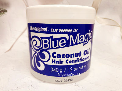 น้ำมัน Cocount NigeriaWorld Blue Magic ครีมนวดผม340กรัม