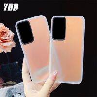 เลเซอร์ YBD Aurora เคสสำหรับ Xiaomi โทรศัพท์ POCO X3 Pro POCO X3 NFC C50 C55 C51 Redmi 10 Prime 2022 A2 A1 11A 12C บวกแผ่นด้านล่างอะคริลิคเคสวัสดุป้องกันการตก