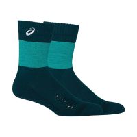 Asics ถุงเท้าเทนนิส Court FF Crew Socks | Velvet Pine ( 3043A089-300 )