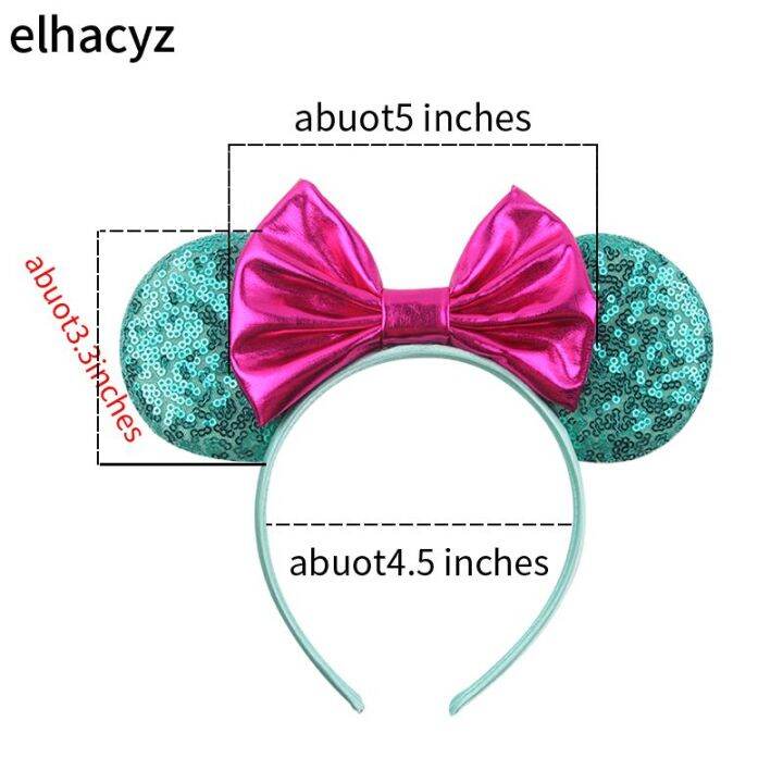 10pcslot-cute-3-3-sequin-mouse-ears-hairband-for-girls-glitter-bow-headband-women-party-headwear-colorful-hair-accessories