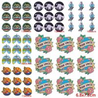 10 pcs/lot Wholesale Outdoor Patch Iron On Patches On Clothes Nature Travel Embroidered Patches For Clothing Stickers Applique