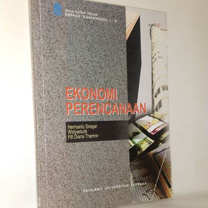 Ekonomi Perencanaan Edisi 1. Buku Original | Lazada Indonesia