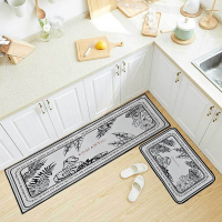 【cw】Non-Slip Kitchen Mats Long Strip Kitchen Rug INS Style Floor Mat Living Room Car Nordic Bathroom Doormat Hallway Area Rugs ！