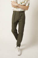 ESP กางเกงชิโน่ทรงคาร์โก้ ผู้ชาย สีเขียวเข้ม | Cargo Chinos | 03758