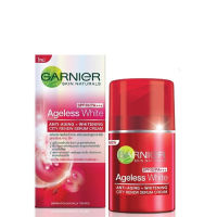 [ขวดสุดท้ายจ้า][หมดอายุปี2024เดือนสิงหาคม] GARNIER AGELESS WHITE ANTI-AGING + WHITENING SERUM 50 ml. เซรั่ม การ์นิเย่ เอจเลส ไวท์ แอนตี้-เอจจิ้ง+ไวท์เทนนิ่ง