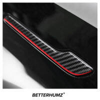 【Cw】Carbon Fiber Car Door Handle Sticker For Tesla Model 3 Model Y 2019-2022 Door Wrap Cover Paste Trim AutoTuning Accessorieshot