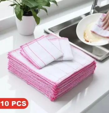 Cotton Double Layer Waffle Weave Kitchen Towels 4 Pieces Set Dishcloths -  China Dish Towel and Kitchen Towel price