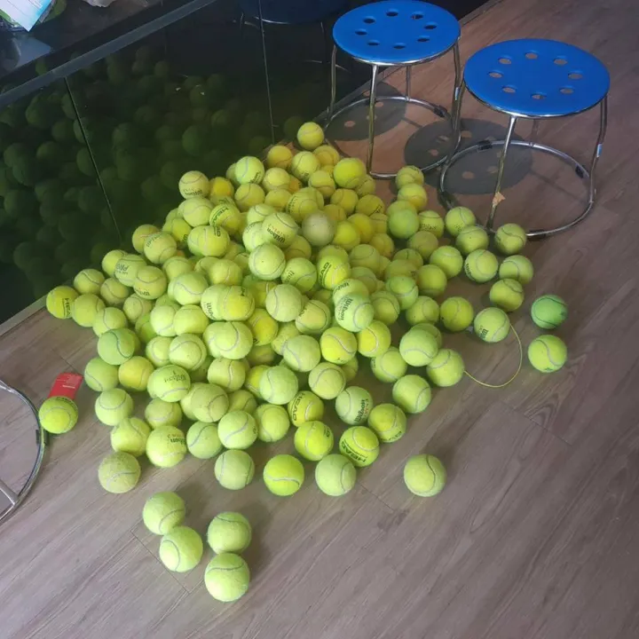 BÓNG TENNIS CŨ, TUYỂN LỰA KỸ, Banh tennis đã qua sử dụng còn mới - LYLYSPORTS