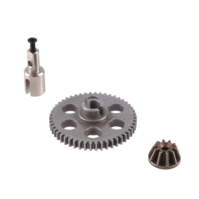 Metal Center Drive Shaft and Spur Gear Set for HBX 901 901A 903 903A 905 905A 1/12 RC Car Upgrade Spare Parts
