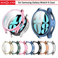 เคสนาฬิกานิ่ม TPU คลุมทั้งหมดกรอบสำหรับ Samsung Galaxy Watch 6 40Mm 44Mm