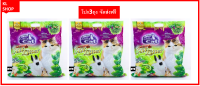 Cattycat Tofu Cat Litter แคทตี้แคท ทรายแมว เต้าหู้ สูตรธรรมชาติ ฝุ่นน้อย ดับกลิ่นดี จับเป็นก้อน กลิ่นชาเขียว 6L ( 3 units )ควบคุมกลิ่นได้ดี ดูดซึมเร็ว.