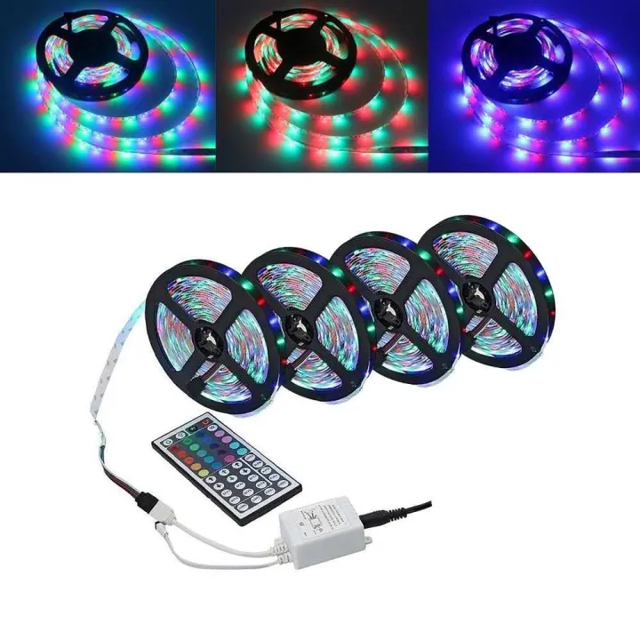 DH 5/10Meter Strip Color Changing 3582Rgb 600 LEDs Strip Light