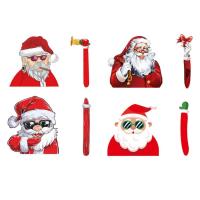 Santa Claus Car Decal Removable Rear Windshield Wiper Magic Sticker Easy to Install Santa Claus Waving Wiper Decal astounding