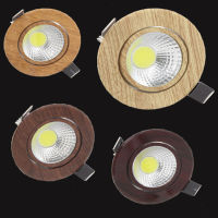 3W 5W 7W COB หรี่แสงได้ LED ดาวน์ไลท์แบบฝังจุดไฟ AC85V-265V โคมไฟเพดานแบบฝัง - Linqiaoe