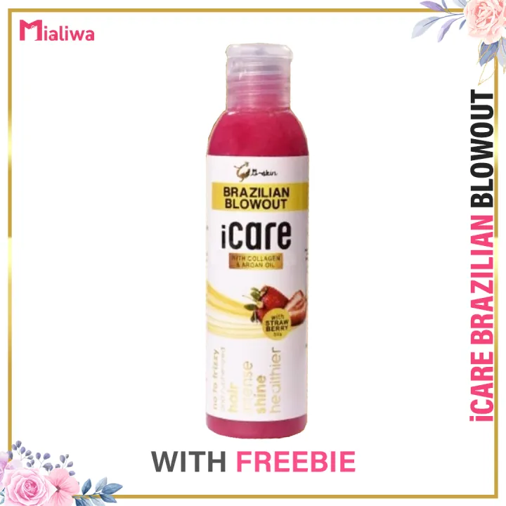 iCare Brazilian Blowout & Botox Keratin Filler Hair Treatment Collagen