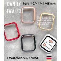 เคสสำหรับแอปเปิ้ลวอช watch Ultra 8/7/6/5/4SEเคส Watch สายนาฬิกา PC สายสำหรับ watch SE 40mm/44mm/41mm/45mm/49mm