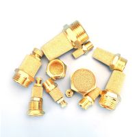 Pneumatic Brass Exhaust Muffler BSL M5 1/8" 1/4" 3/8" 1/2" Silencers Fitting Noise Filter Reducer Connector Copper Air Compressor