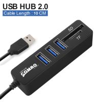 ฮับ USB 3.0 2.0 USB หลากหลาย USB C ฮับ3.0 Splitter ความเร็วสูง3/6พอร์ต OTG Hab TF การ์ดรีดเดอร์ SD ฮับ USB สำหรับอุปกรณ์เสริมคอมพิวเตอร์ส่วนบุคคล