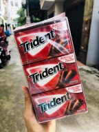 Chính Hãng Hộp 12 phong kẹo cao su Trident vị quế nhập khẩu Mỹ thumbnail