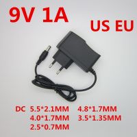 2023 /E 9V1A Dc 9V 1A Voeding Ac 100V-240V อะแดปเตอร์แปลง Eu ที่ชาร์จปลั๊ก Us 5.5Mm X 2.1 Mm 1000mA Voor Arduino ของตกแต่งงานปาร์ตี้