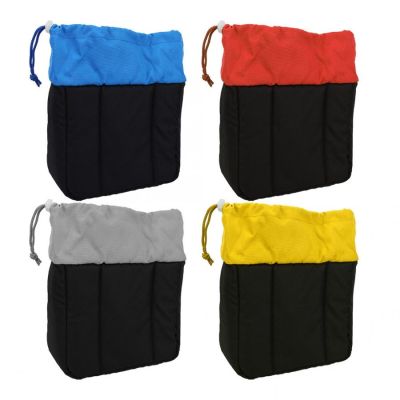 【CW】✓﹍  Foto bag Thickened Shockproof Digital Insert Padded With Drawstring lens pouch