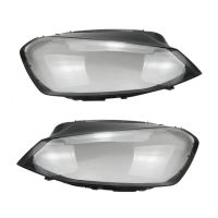 2 Pcs for Golf 7 MK7 2014 2015 2016 2017 Car Clear Lens head light lamp Lampshade Shell (Right Left Side)