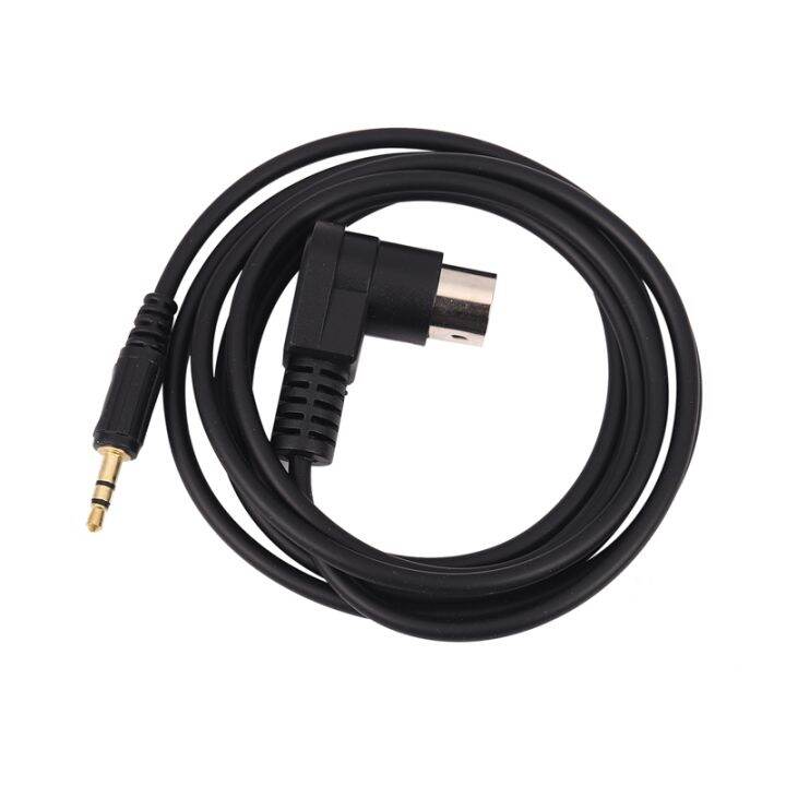 car-3-5mm-aux-input-adapter-audio-cable-mini-jack-aux-8-pin-m-bus-cd-changer-cable-for-alpine-gold-plug