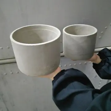 Concrete Cup Mold, Round Tall Cup Concrete Mould, Silicone