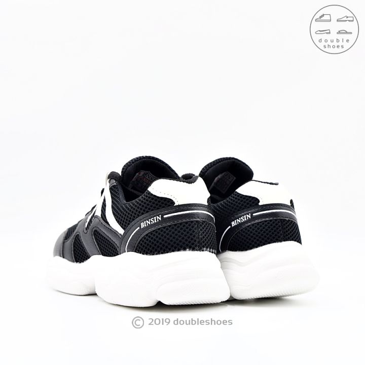 binsin-by-baoji-รองเท้าวิ่ง-รองเท้าผ้าใบหญิง-รุ่น-bns712-สีดำล้วน-ดำ-ขาว-ครีม-ไซส์-37-41