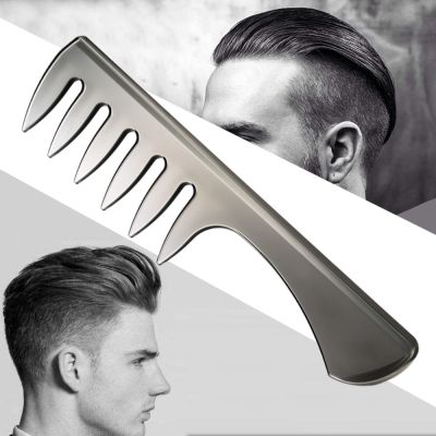 【CC】 Hair Comb Male Hairs Plastic Classic Slick Styling Anti-static Detangling fashion Wide Hairbrush for man
