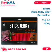 Treats Stick Jerky Beef 500g - Thịt Bò Petmall