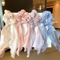 【Ready Stock】 ♛❐ C18 ✨✨ ✨Scrunchies Chiffon Silk Large Intestine Ring Hair Tie