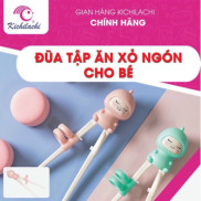 Đũa Tập Ăn Dặm Xỏ Ngón Kichilachi Cho Bé tạo cảm giác thít thú khi tập ăn