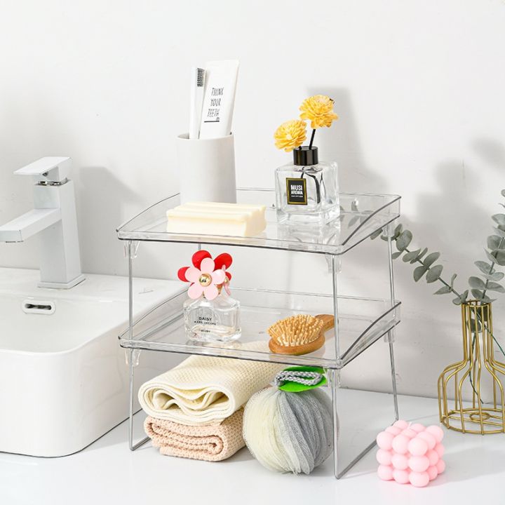 nordic-acrylic-transparent-storage-rack-for-jewelry-cosmetics-ornaments-foldable-stackable-kitchen-cup-mug-glass-organizer-shelf