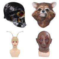 Drax Mask Mantis Cosplay Rocket Raccoon Latex Masks Helmet Masquerade Halloween Party Costume Props