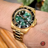 Seiko Modified Loki Golden Green Dial