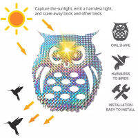 SNA 10pc Garden Laser Hanging Owl Scarecrow Owl Reflective Scare Bird Repellent