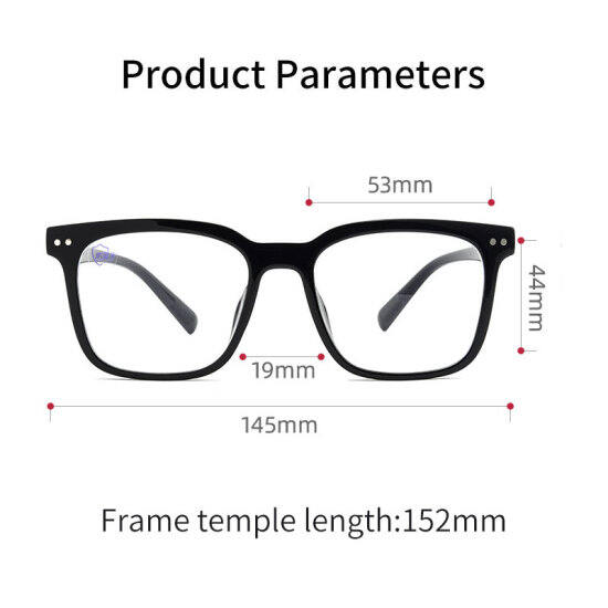 Yimaruili 82106 platz mode tr90 gl ser rahmen magnetische saug m nner und - ảnh sản phẩm 5