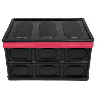 Car Storage Box Car Storage Tools Foldable Storage for Trunk Multifunctional Folding Storage Box Water Storage Box 55L